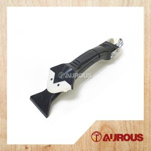 7PCS SET CAULKING TOOL KIT WITH 5 SILICONE CAULK FINISHING TOOL SET ANGLE SCRAPER CAULK REMOVER