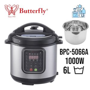 BUTTERFLY ELECTRIC PRESSURE COOKER 6L BPC-5066A