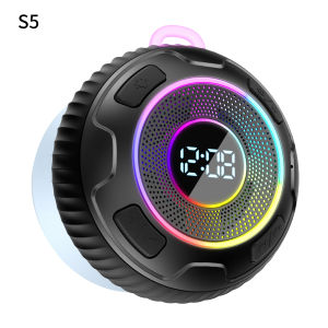 ToKerNew Wireless Speaker BLAST! S5 ENC IPX7 Waterproof LED Light Strong bass Bluetooth speaker Type-C charging Cable 1100mAh BLAST! S5