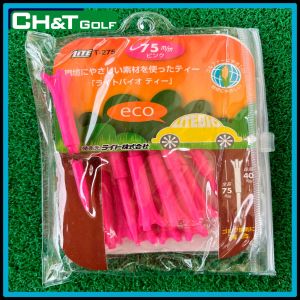 Tee mềm đặt bóng golf Eco Lite T-275 gói 15 cái tee chất liệu cao cấp - Tee Eco