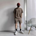 Authentic imported New style Double Thread ESSENTIALS Flocking Short Sleeve T-shirt Pure Cotton Loose Men's And Women's Fear Of God Couple Bottoming Shirt Trend Versatile. 