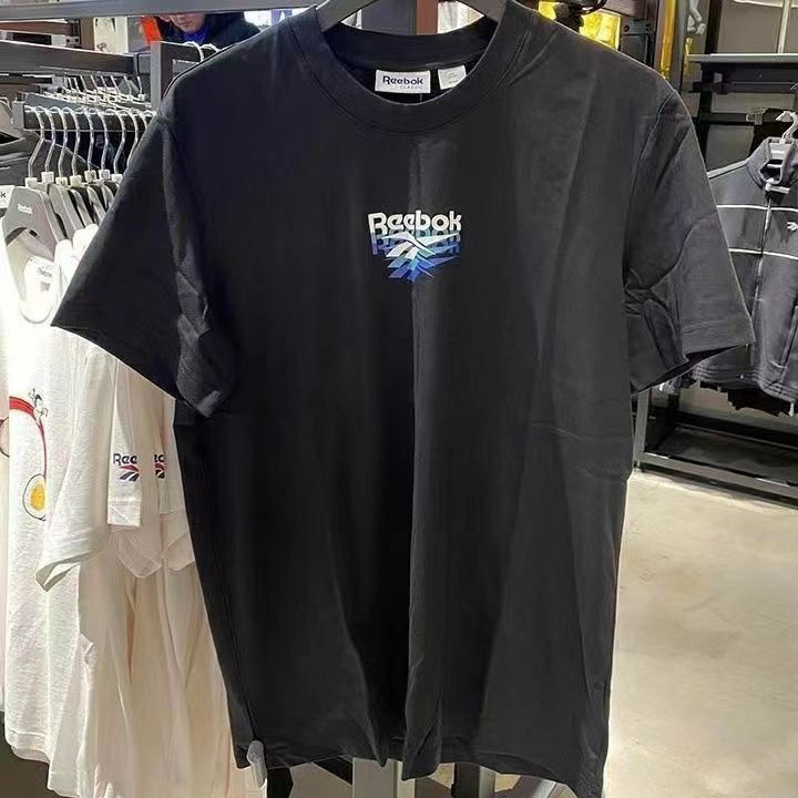 Hợp thời trang Reebok/Reebok nam mới tinh khiết Bông Áo phông rộng ...