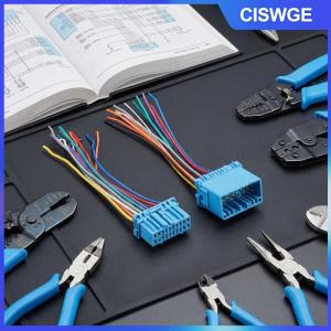 CISWGE Dây khai thác adapter cắm cho Civic Accord CRV Stereo hệ thống âm thanh nhanh chóng kết nối thay thế thuận tiện Xe sửa đổi phụ kiện