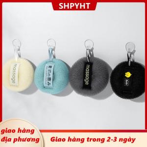 [COD] SHPYHT Giao hàng địa phương Bông tắm hình cầu bàn chải làm sạch bông tắm khi tắm sản phẩm tẩy tế bào chết cho cơ thể bóng tắm bàn chải massage 3D đồ dùng phòng tắm