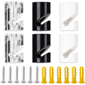 Heavy Duty ABS Monkey Swing Metal Cord Clip with Screws Dowels For Secure Ceiling Light Wire Adjustment And Positioning