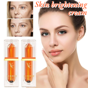 Five-in-One Vitamin C Cream Anti-yellowing Brightening Cream Brightens Dull Facial Skin  Anti-aging Properties  Perfect For Lazy People.