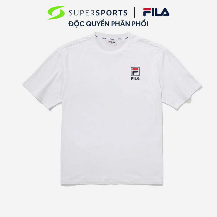 Áo Thun Nam Fila Graphic - Trắng - FS2RSG2902M-OWH (Regular Fit)