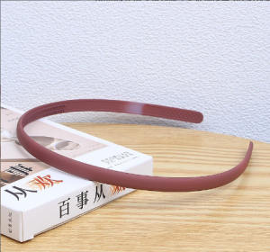 Harga Grosir - Bando Korea Polos Tipis Matte Full Color High Quality / Aksesoris Rambut Wanita