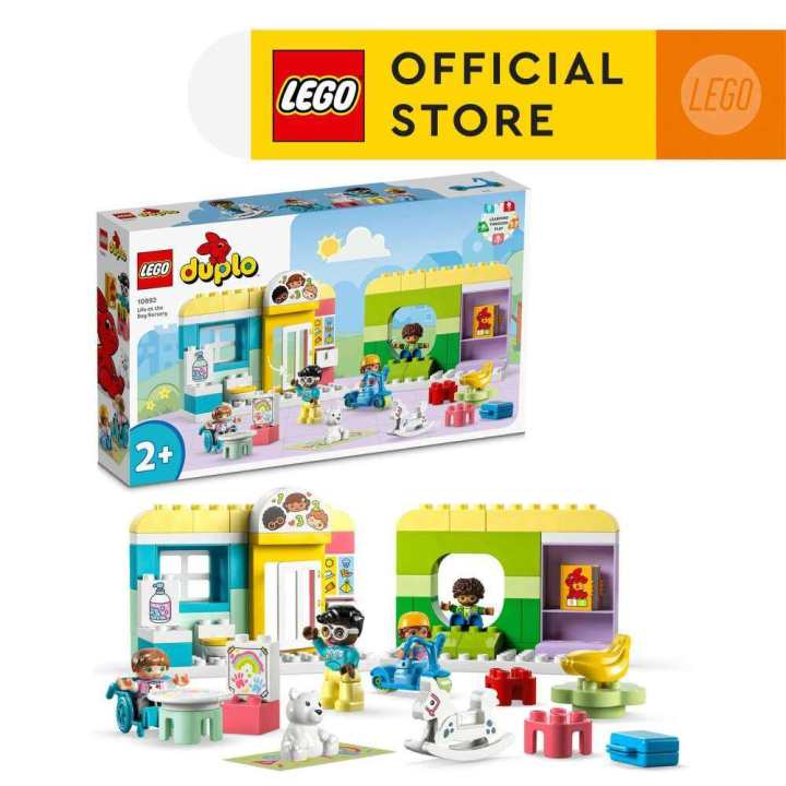 【100% ORIGINAL】LEGO DUPLO Town 10992 Life At The Day Nursery Building Toy  Set (67 Pieces) Lazada PH