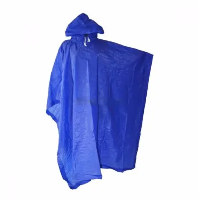 JAS HUJAN PONCO MODERN Biru Merk GAJAH Promo TERMURAH