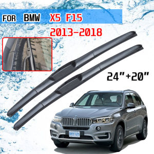For BMW X5 F15 Front Window Windscreen Wiper Blades Brushes 2013 2014 2015 2016 2017 2018 Windshield U Type J Hook Wipers Car Accessories