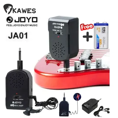 KAWES JA-01 Mini Guitar AMP Portable Electric Guitar Amplifier Built-in Clean and Distortion effects