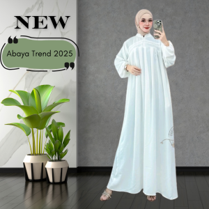 Gamis Wanita Dewasa Variasi Payet Mutiara Mewah Size  L XL XXL - Maryam Dress Crinkle Airflow Premium - Gamis Jumbo Ld 120 31 Penilaian