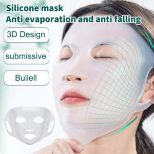 Gecomo Waterproof Silicone Face Moisturizing Mask Cover For Sheet Mask Cover Skin Care