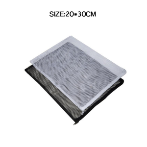 Filter Bags for Aquarium Fish Tank Zipper Mesh Bags Pond Active Carbon Bio Ball Isolation Storage