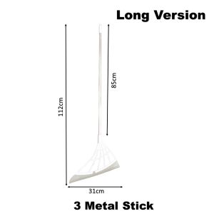 Magic cleaning silicone broom mop wiper dry & wet sweeping hair bathroom Floor Penyapu sapu Sweepers scraper新型魔术扫把拖把 韩国