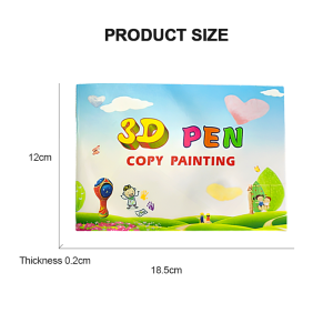 [Free Filament+Album] 3D Printing Pen PLA Smart 3D Printing Doodle Pen Drawing Pen 3D Filament Design Painting Best for Kids Birthday Christmas Gift| DaQueen