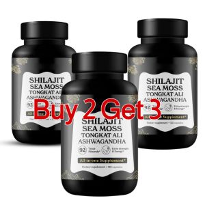 💖Hot Sale💖Shilajit Capsules 60 Capsules Large Capacity Dietary Nutritional Supplement