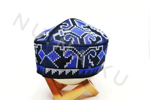 PECI KOPIAH BORDIR PAKISTAN MOTIF BATIK