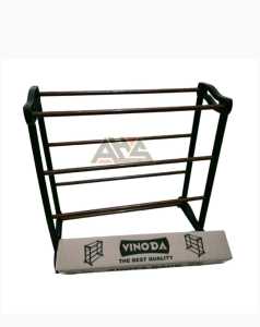 Rak Sepatu Portable Susun 4 Aluminiun/Rak Sepatu Rak SandaL/Rak Serbaguna