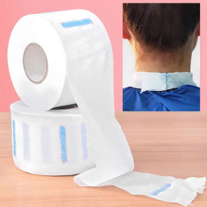 1 Roll Neck Tissue for Salon & Barber Disposable Hair Dressing Paper Strip Roll Neck Ruffles