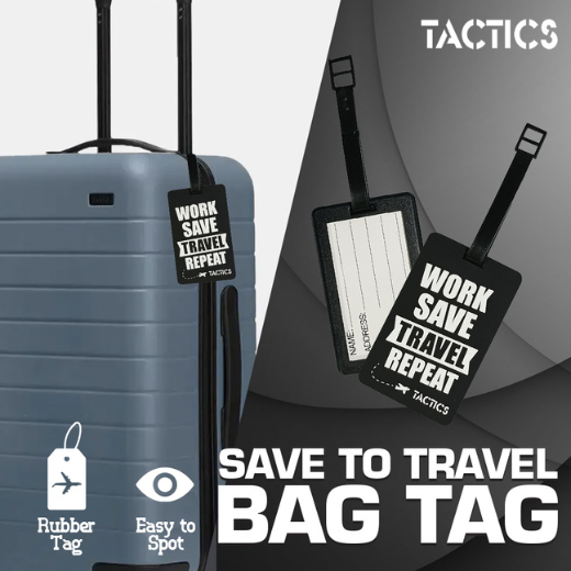 Tactics Bag Tag Luggage Tags Suitcase Label Bag Travel Accessories