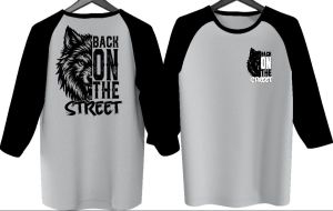 KAOS RAGLAN PRIA SABLON BACK ON THE M71\ KAOS RAGLAN PRIA LENGAN 3\4 ATASAN PRIA / KAOS MURAH / KAOS DISTRO / KAOS SIMPLE / T-SHIRT PRIA