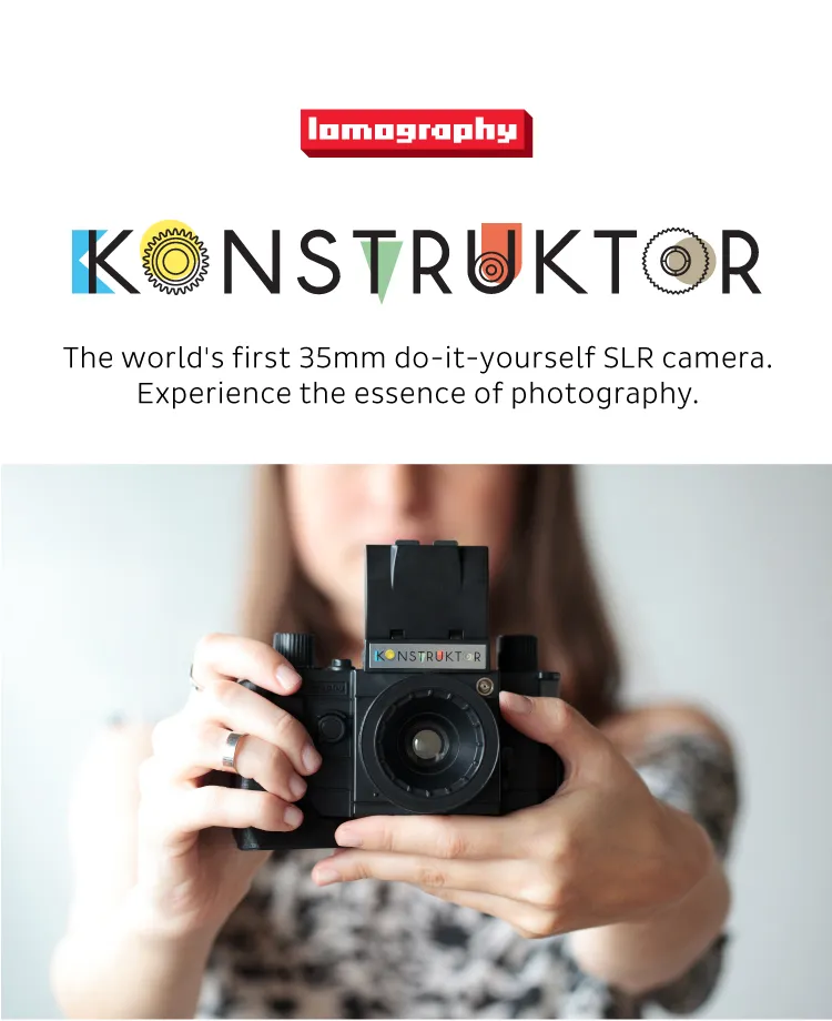 Konstruktor F 35mm DIY Film Camera Lomography analogue 135 SLR