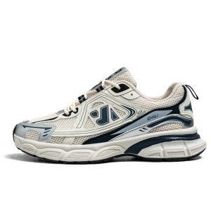 Keeping Sepatu Sneakers Pria Sepatu Olahraga Sport Running Sepatu Cowok Biru Shoes KSR729