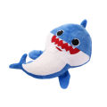 Baby Shark Toy Doll Music Sing Songs Dancing Luminous Cartoon Interactive Electric Plush Tool. 