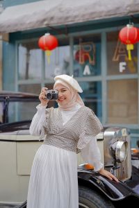 Outer Korean Oversize Wanita Terbaru Kekinian Viral Korea Style HIjab Crop Cardigan