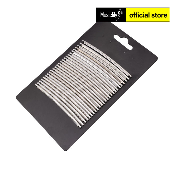 Set Tasti Chitarra Musiclily Pro 2.9mm - 24 Pezzi In Acciaio Inox, Per Chitarre Elettriche Ibanez/ESP/Jackson - Foto 6