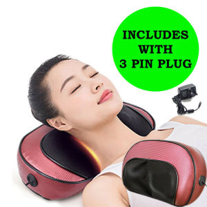 Massage Pillow 16 Heated Rollers | Massage Pillow U-Shaped