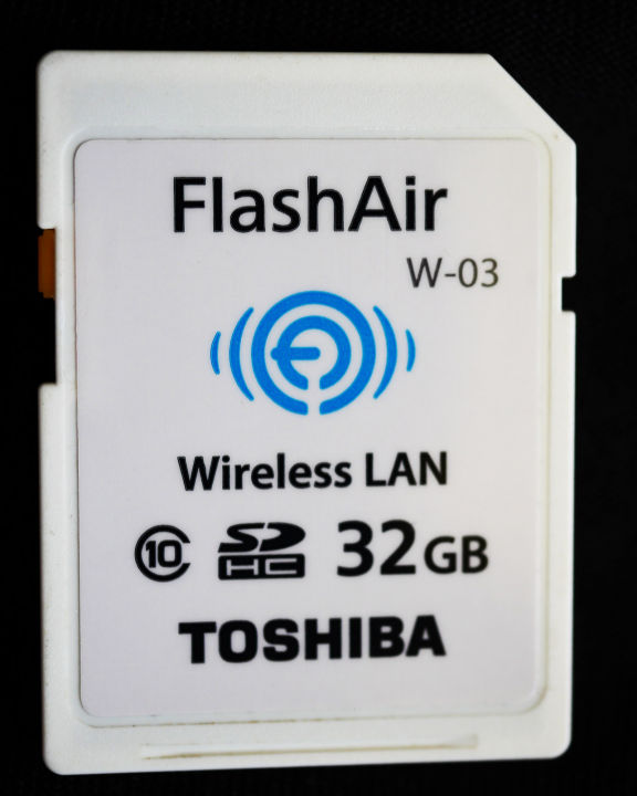 Toshiba FlashAir SD WIFI 32GB W-03 ส่งรูปถ่ายและวิดีโอ โดยโอนผ่าน 