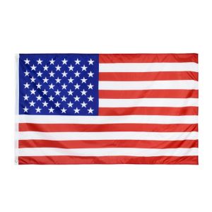 3x5 Feet US Flag 90*150cm Polyester American Flag Courtyard Decoration