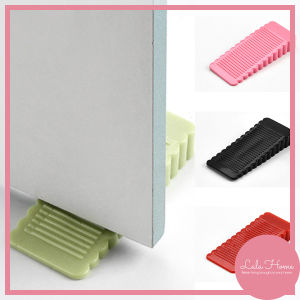 1 PCS Silicone Door Stopper Windproof Rubber Door Wedge Stopper Non-slip Anti-Collision Home Office Door Stopper Pintu B 防撞门挡