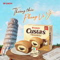 HỘP 12 GÓI BÁNH TIRAMISU CUSTAS ORION 276 GRAM. 