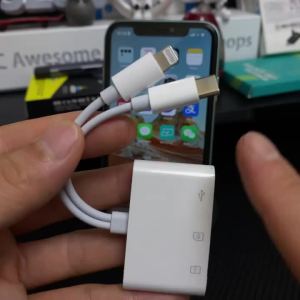 5-in-1 Card Reader  IOS Type C to USB 3.0 SD TF Card Adapter Memory Card Reader for iPhone iPad Samsung Android