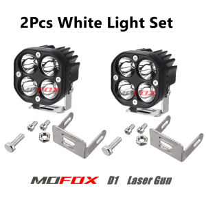 2Pcs 3 Inch 40W Mini Driving Light Yellow/White LED Work Light Bar Pods Spot Driving Fog Offroad ATV Lamps For Car Motorcycle Light