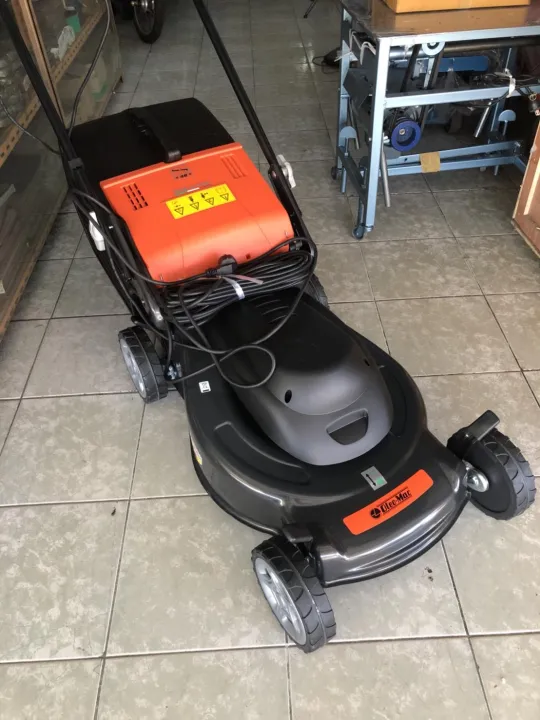 OLEO-MAC รถเข็นตัดหญ้าไฟฟ้า G48PE 1600 วัตต์ Made in Italy