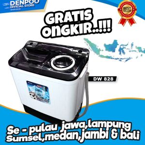 Denpoo Mesin Cuci 2 TABUNG DW 828 4P