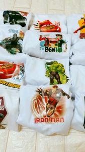 เสื้อกล้ามเด็กชาย เสื้อกล้าม 1 แพ็ค 5 ตัว น้อง3ปี-9ปี เสื้อกล้ามเด็กชาย Bemten Marvel Spiderman พร้อมส่ง