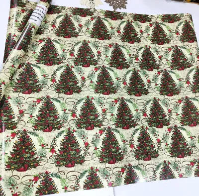 [5 Meter Roll] [WRP 14] Christmas Wrapping Paper | Gift Wrapper | Xmas Wrapping Paper | Xmas Wrapper