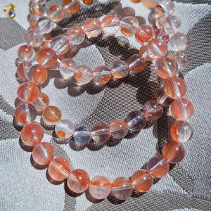 Collection Grade Rare Orange Hematoid Bracelet