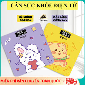 Cân điện tử sức khỏe gia đình cân điện tử sử dụng pin bền tốt độ chính xác cao  cân sức khỏe mặt kính chịu lực lên đến 180kg. Bảo hành 3 tháng trên toàn quốc.