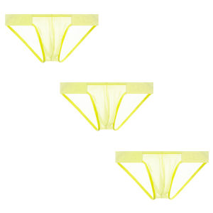 CMENIN ADANNU 3Pcs Fashion Cotton Jockstrap Underwear Man Brief Comfortable Slip Mens Panties Briefs Men Underpants AD787