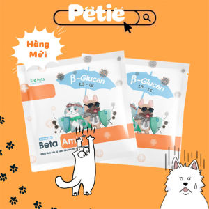 (HÀNG MỚI) Canxi Hữu Cơ Ecopets – Giải Pháp Cho Khung Xương Chắc Khỏe Gói 5g - Bột Dinh Dưỡng B glucan Tăng Đề Kháng & Vị Giác Cho Chó Mèo