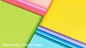 120 Sheets Colored Card Stock Printer Paper 120 GSM 32 lb 24 Colors Pastel Construction Paper for Scrapbook Office Printing DIY Craft 8.3x11.6 Inch (120GSM)