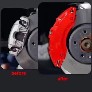 Kail Customized for AUDI A6 A4 A3 S3 Cooper Volvo XC90 Caliper Cover Brake Sporty Style Decorate Vehicles Aluminum Alloy 6B2Z9