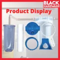 Black Hardware Transparence Home Use Plumbing Water Meter Purifier Filter Housing Drinking Kitchen Clearly Air Pipe Thread 过滤器. 